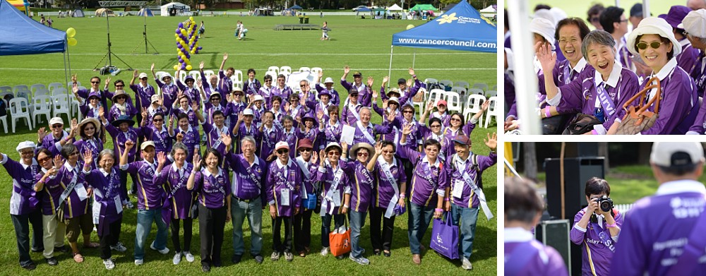CanRevive members at the North Shore Cancer Council Relay For Life 2014