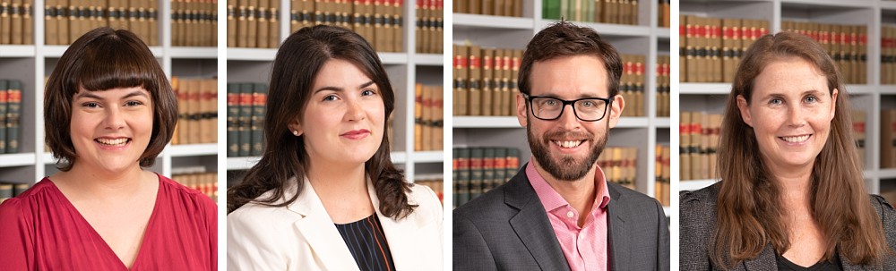 Profession Lawyer headshots in front of law books in Sydney