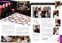 Giorgio Armani makeup – 2 page article in The ONE Magazine May 2011