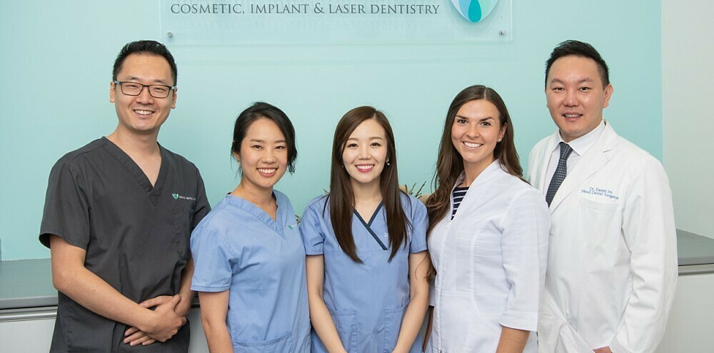 Sydney dental clinic staff team photo